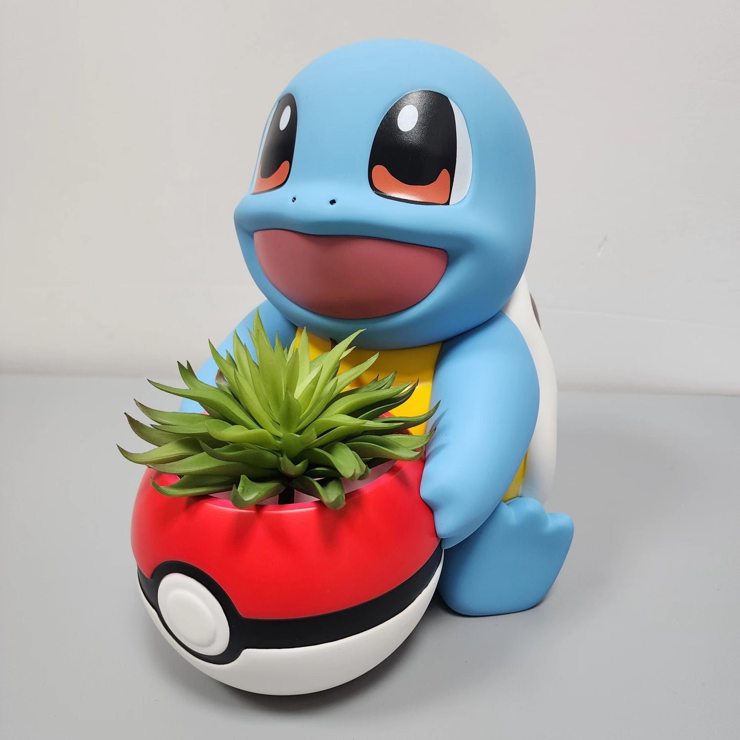 Pokemon Flowerpot - Pikachu, Charmander, Squirtle, Bulbasaur Planter Figure