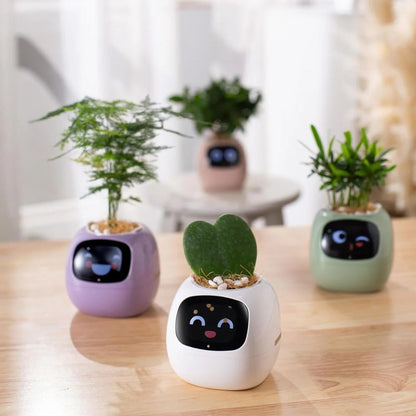 Smart Planter – 49 Expressions, 7 Sensors & AI Plant Care