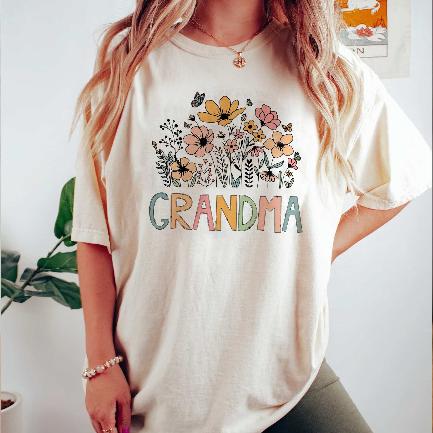 Grandma Wildflower Shirt