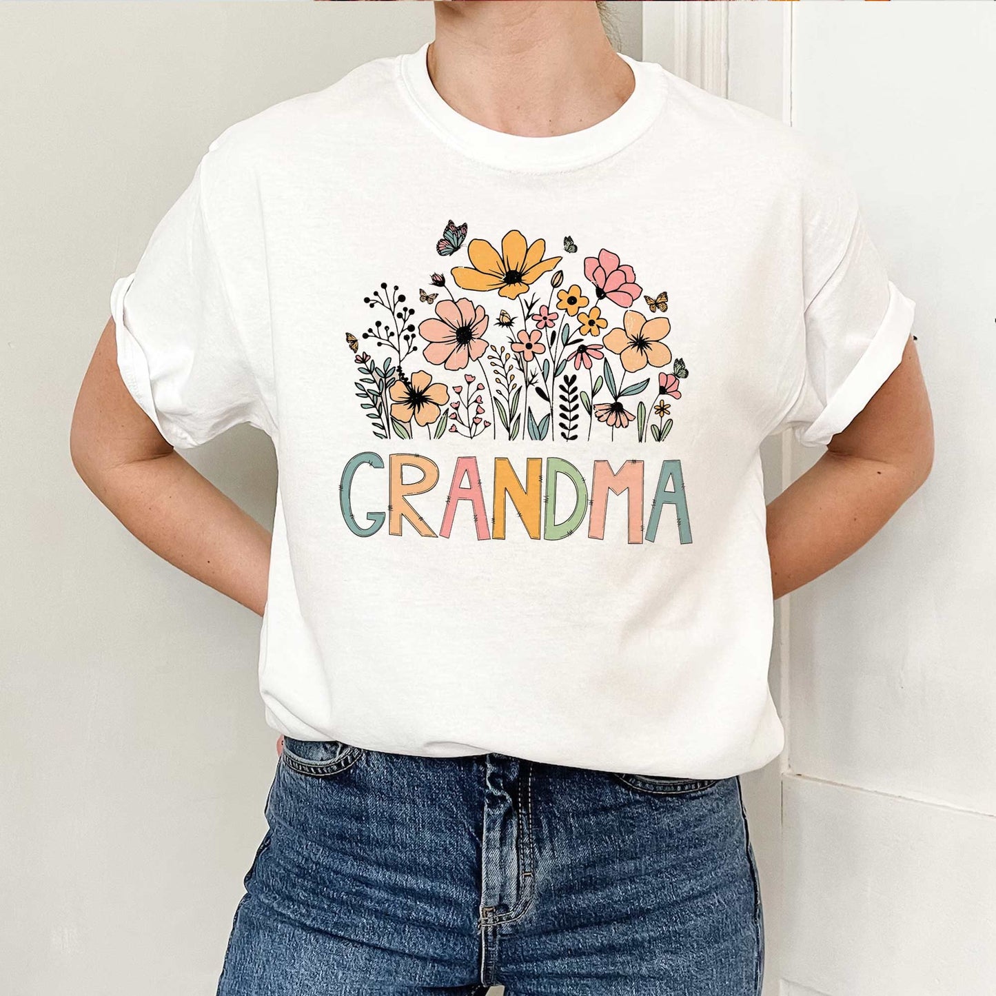 Grandma Wildflower Shirt