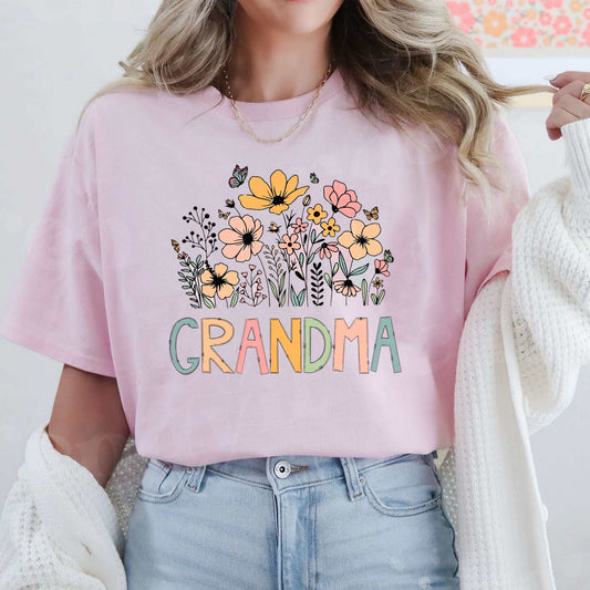 Grandma Wildflower Shirt