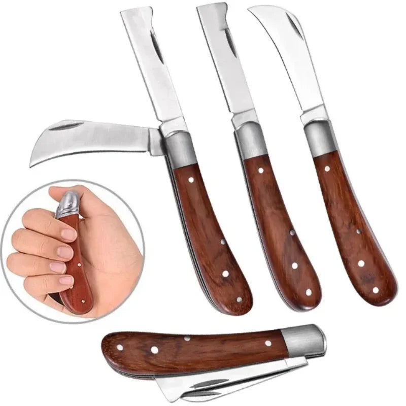 Garden Grafting Knife Stainless Steel