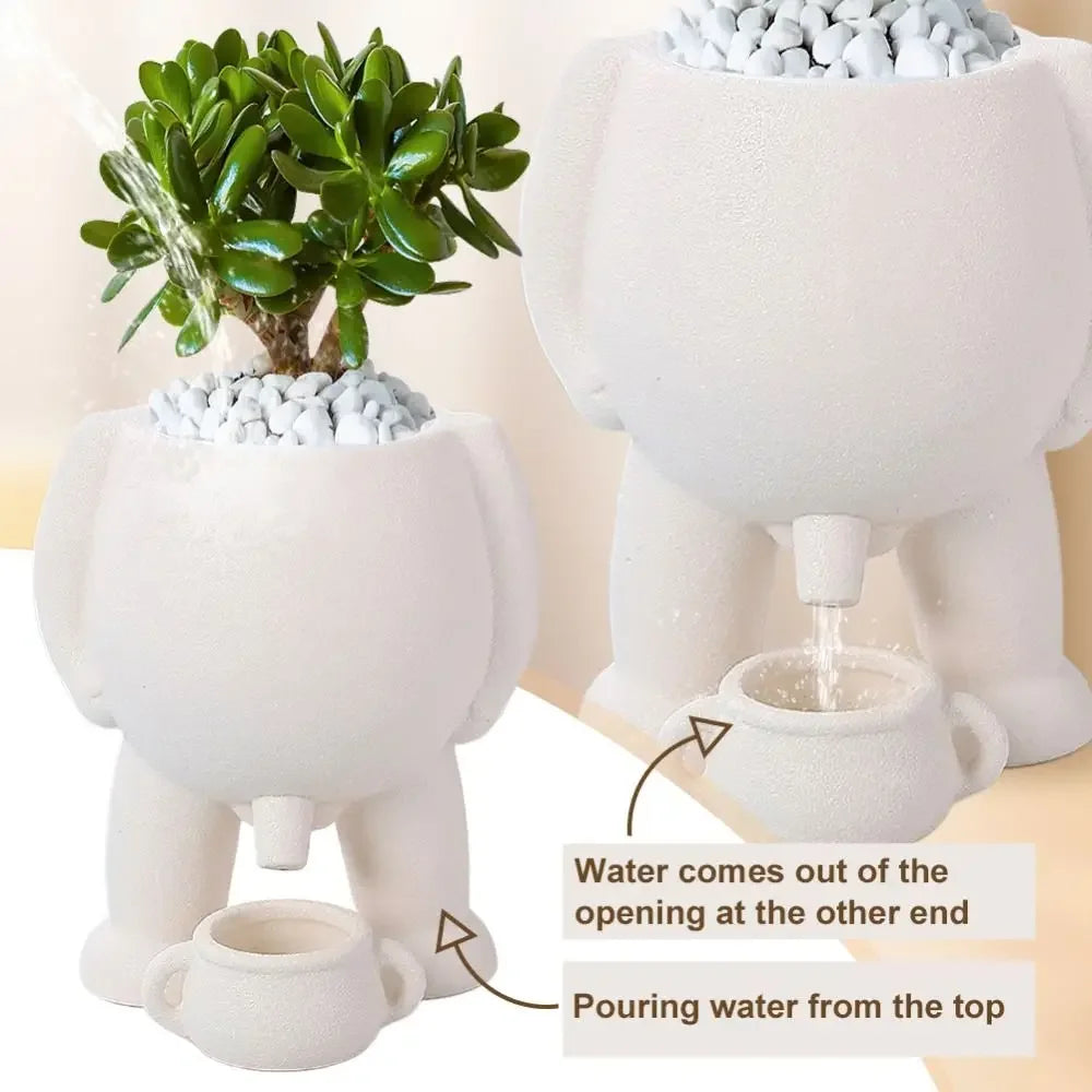 Funny Urinal Planter – Novelty Resin Pot