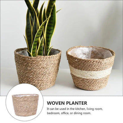 Planter Plant Basket for Home Office Basket Indoor