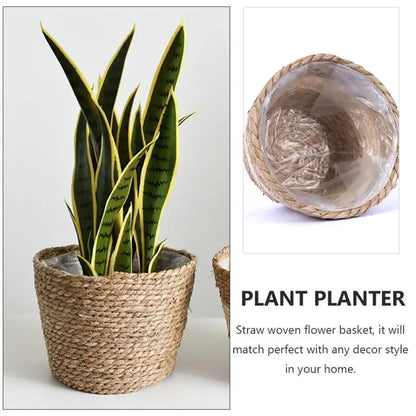 Planter Plant Basket for Home Office Basket Indoor