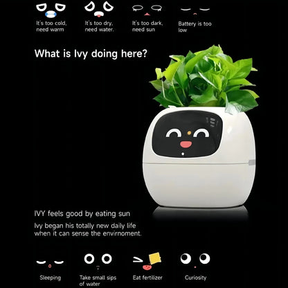 Smart Planter – 49 Expressions, 7 Sensors & AI Plant Care