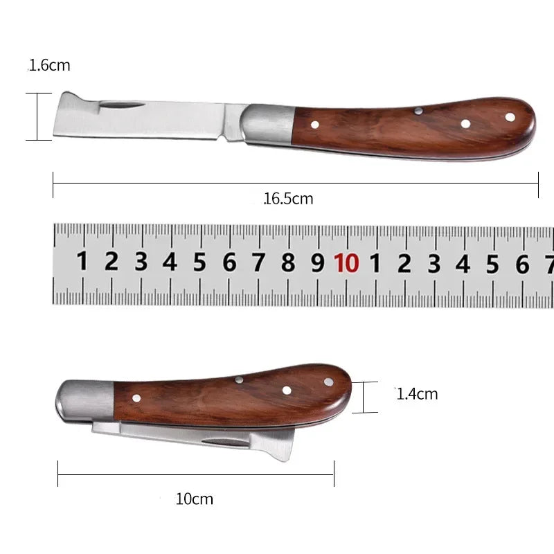 Garden Grafting Knife Stainless Steel