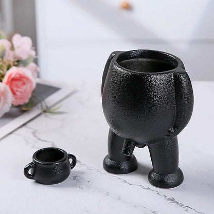 Funny Urinal Planter – Novelty Resin Pot