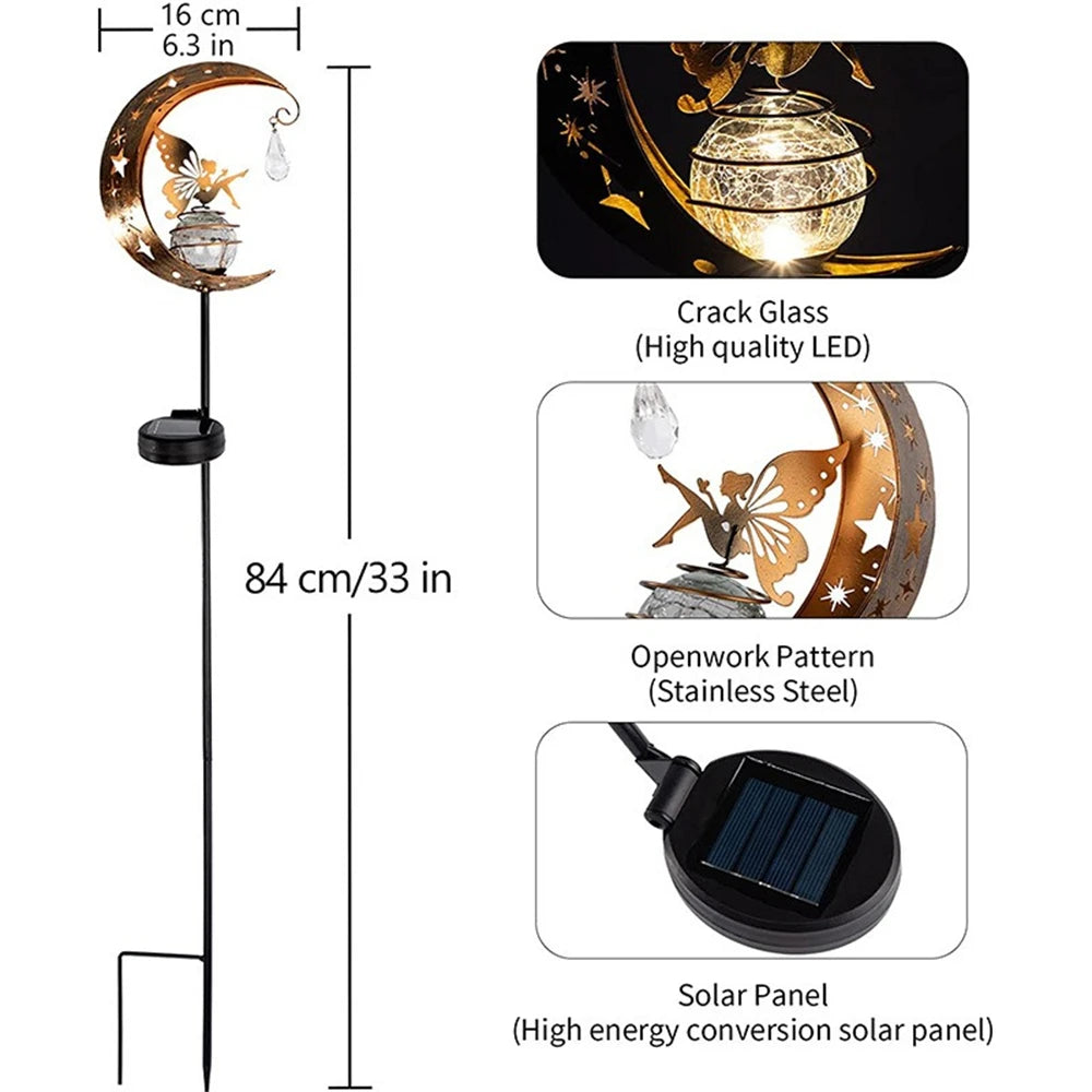 Solar Moon Fairy Lamp