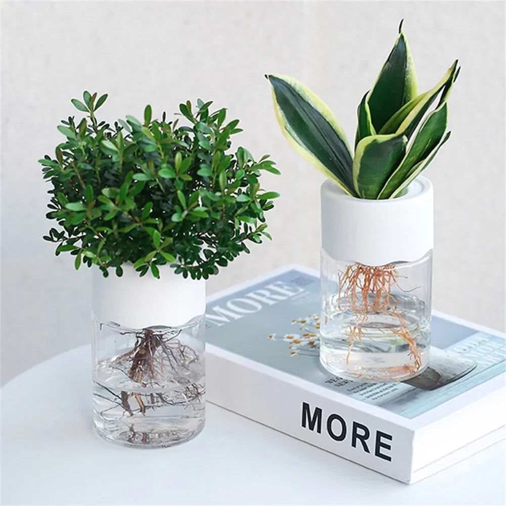 Mini Hydroponic Flower Pot Home Vase Decor