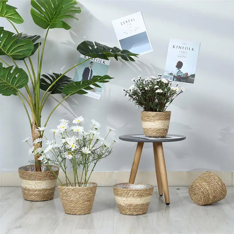 Planter Plant Basket for Home Office Basket Indoor