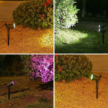 9 LED Solar Spot Lights Outdoor