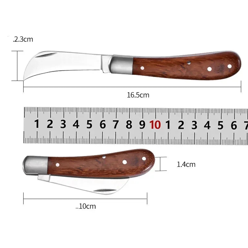 Garden Grafting Knife Stainless Steel