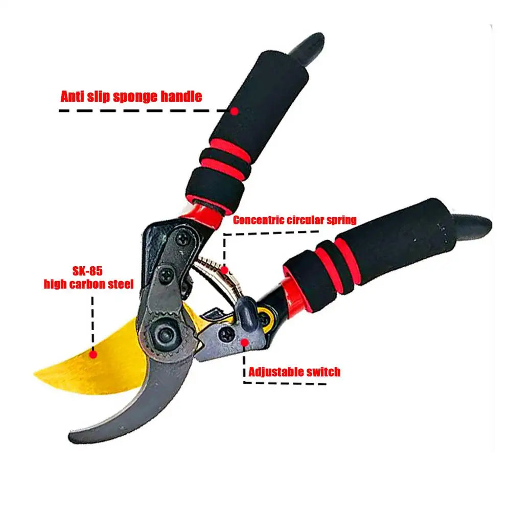 Garden Shears – Carbon Steel Pruning Scissors