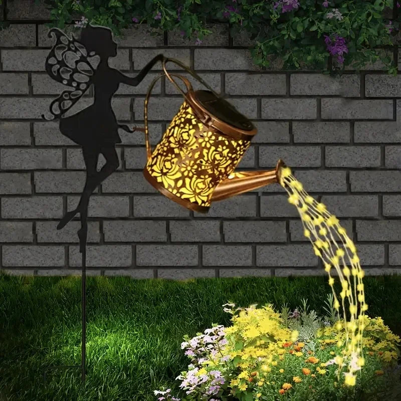 Solar Watering Can Lights